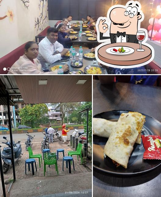 VK ROYAL CAFE is distinguished by food and exterior