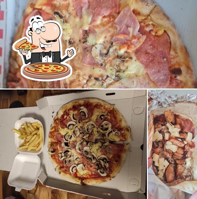 Ordina tra le molte varianti di pizza