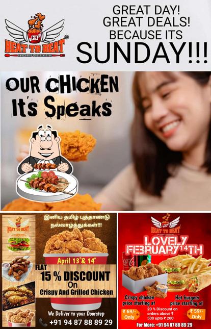 Meals at Heat To Beat Restaurant