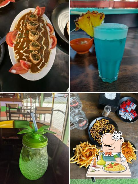 Food at K Rocks Resort Lakeside Camping