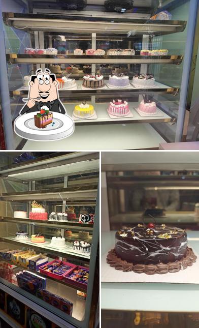 Chocolate cake at La Opera