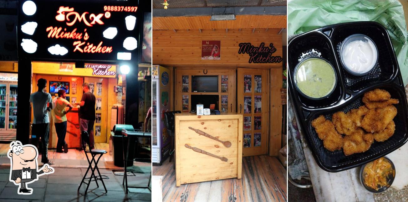 Take a seat at one of the tables at Minku's Kitchen