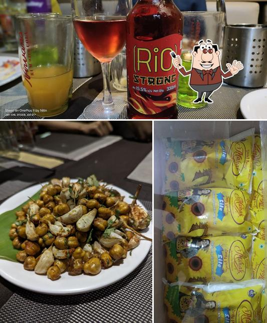 Food at Aamantran Bar