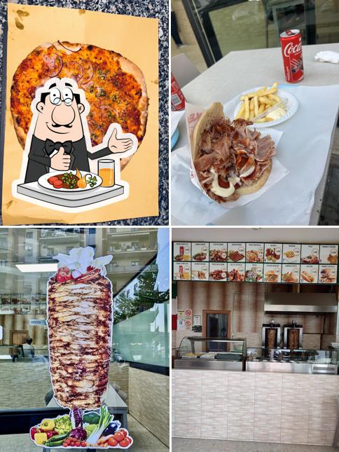 Panino con maiale stirato al Anmol Doner Kebab