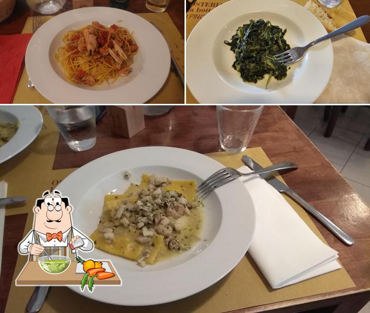 Insalata di alghe al Osteria La Bottega di Pinocchio