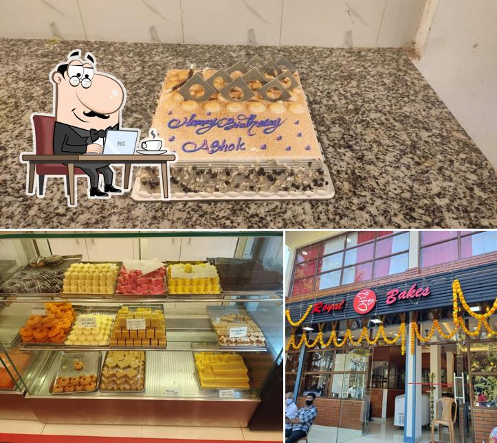 The photo of Royal Bakers’s interior and food
