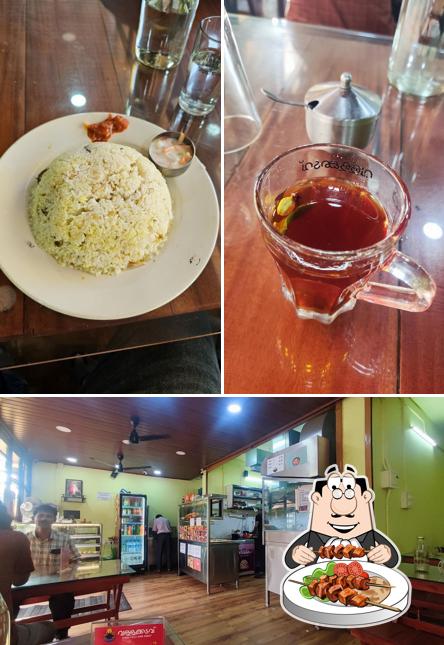 The restaurant's food and interior