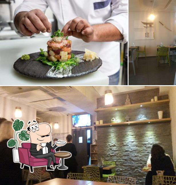 Gli interni di Honzen Fusion Japanese