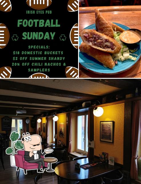 Dai un'occhiata agli interni di Irish Eyes Pub