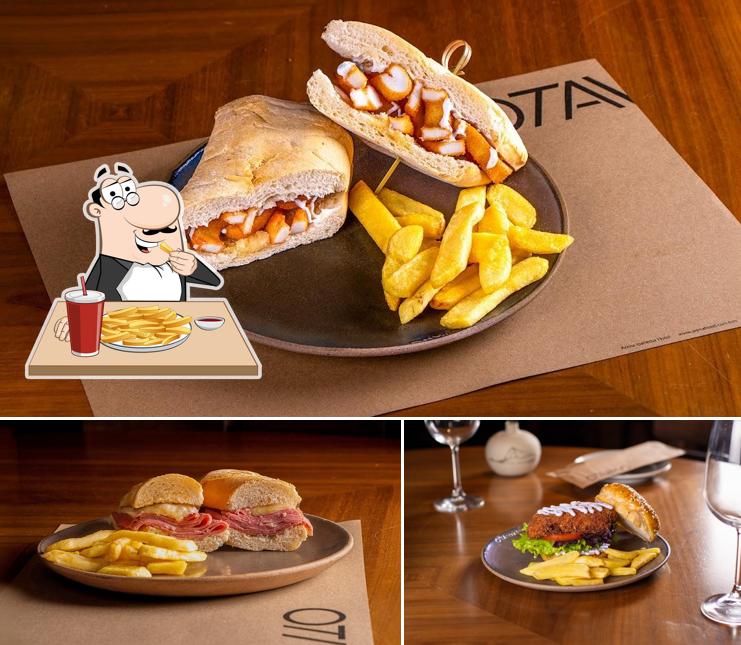 Batata frita em Otaviano Restaurante - Copacabana