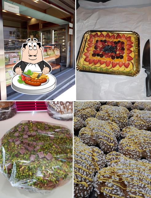 Platti al Pasticceria Olmea