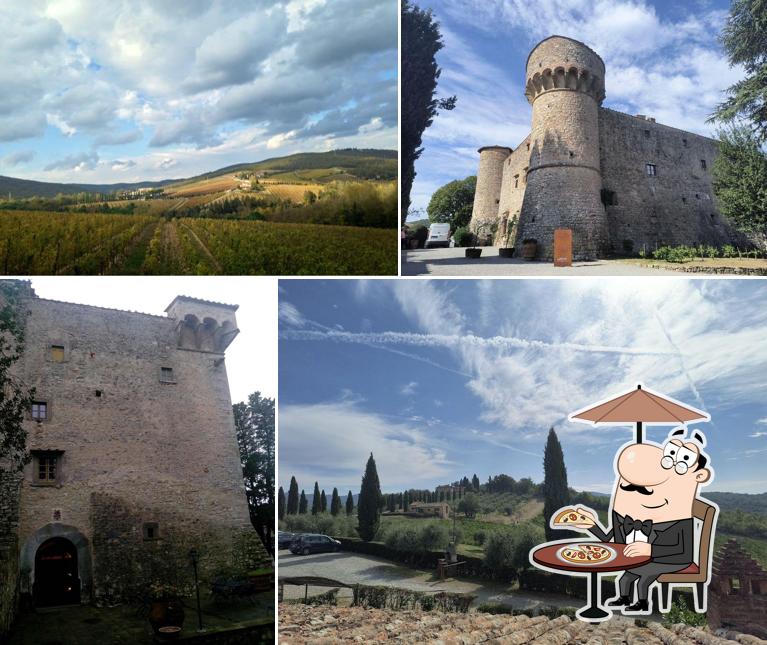 Gli esterni di Castello di Meleto