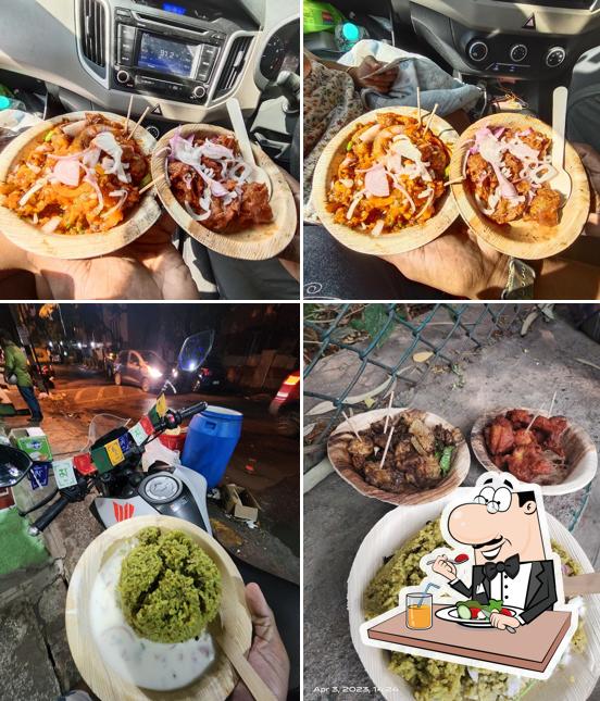 Meals at Appu mushroom dum biriyani corner