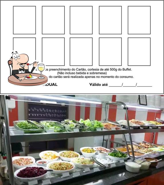 Comida em Restaurante Grama ou Kilo