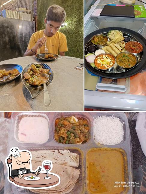 Meals at Adipoo OpenAir Cafe