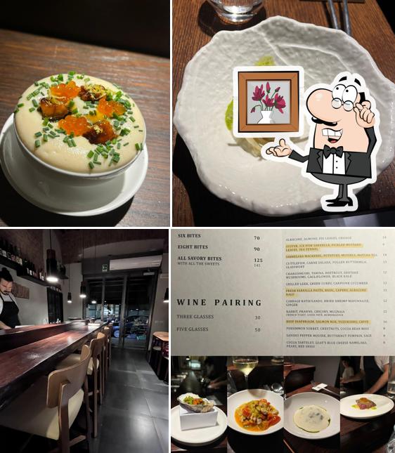 Gli interni di Bites