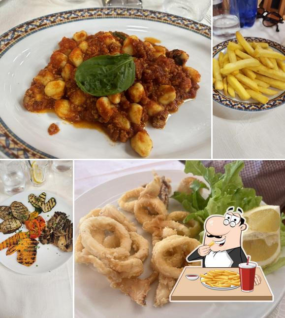 Patatine fritte al Ristorante Il Capanno