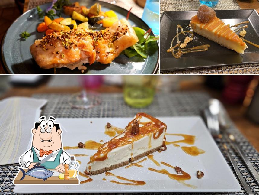 Salmone grigliato al Baccanale Wine Bar & Bistrot