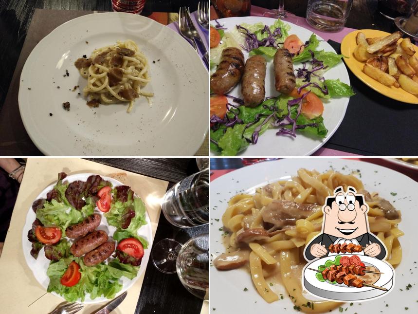 Platti al Osteria del Grillo