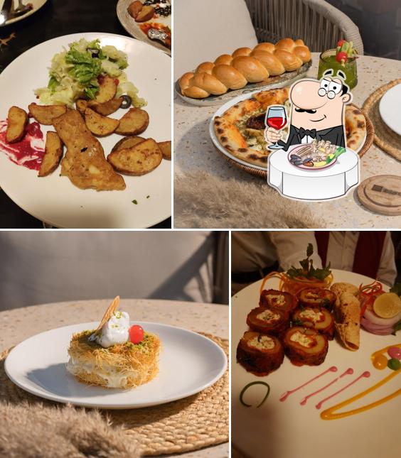 Scallops at Tahia Rooftop Restaurant & Bar Sundowner Cafe