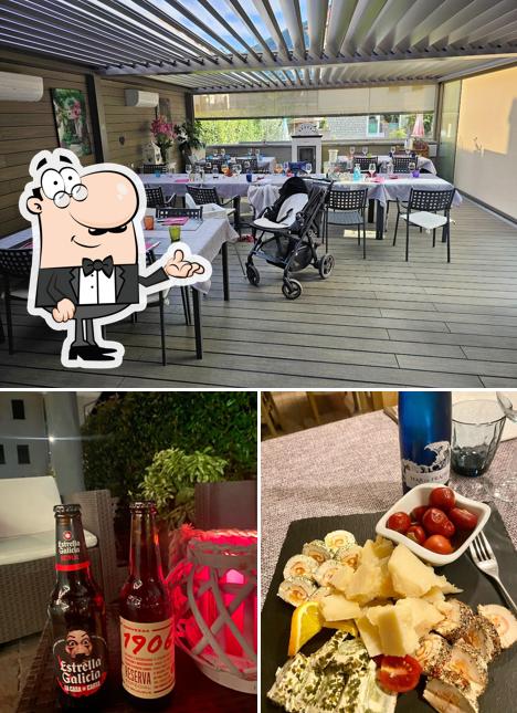 Guarda la immagine che raffigura la interni e bevanda di Osteria El Patio
