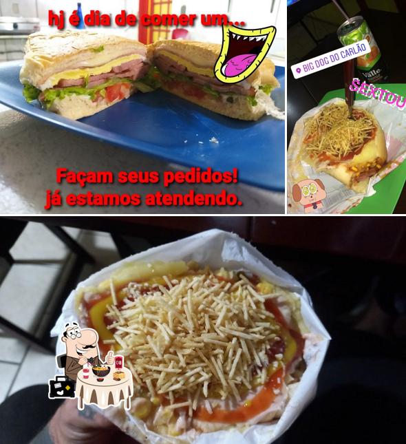 Comida em Big Dog Do Carlão