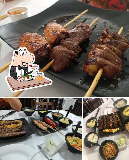Frango yakitori em Churrascaria Sabor do Sul Grill