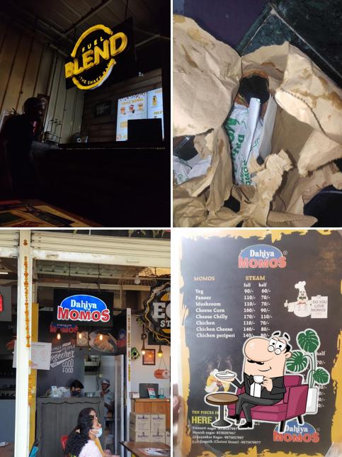 The interior of Dahiya Momo's