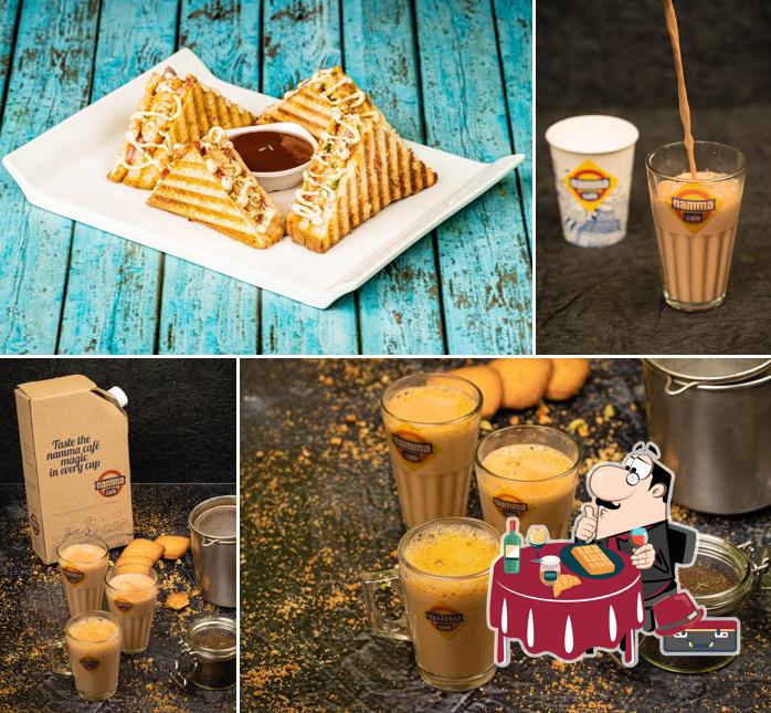 Waffles at Namma Cafe