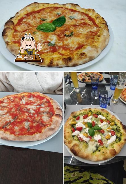 A Ristorante Pizzeria Cassiopea, puoi prenderti una bella pizza