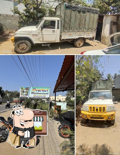 The exterior of A1 Dhaba Family Restaurant