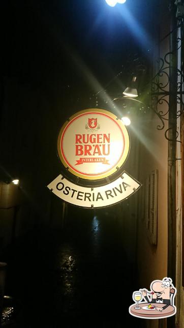 Cibo al Osteria Riva