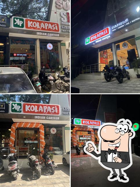 The exterior of Kolapasi Indian Canteen - Anna Nagar, Chennai