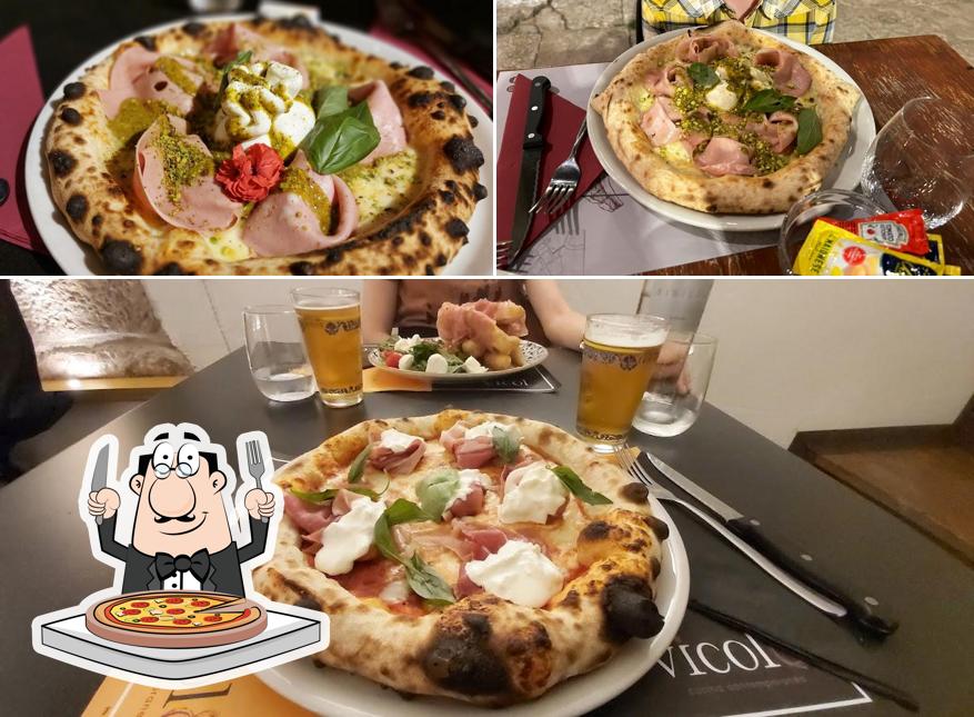Ordina tra le molte varianti di pizza