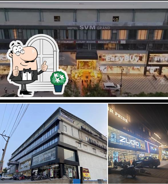 Check out how HOTEL SVM GRAND DAIRY FARM ROAD looks outside