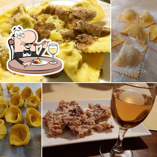 Platti al Osteria della Luna