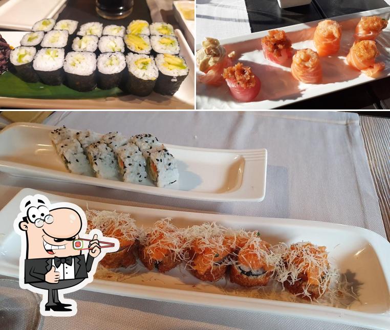 Prenditi le diverse opzioni di sushi
