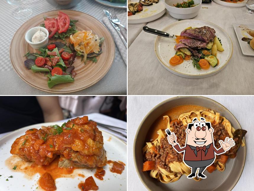 Platti al Trattoria San Giacomo