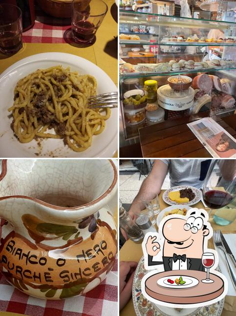 Platti al Osteria Da Morandin Verona