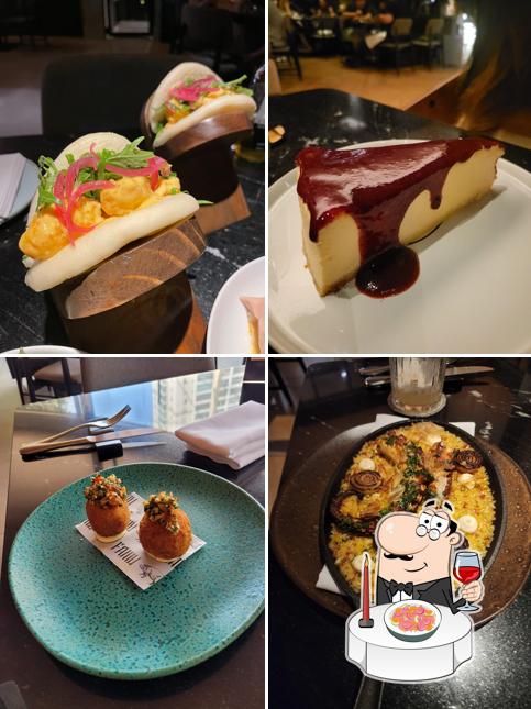 Tartar de atum em Fāmu Restaurante