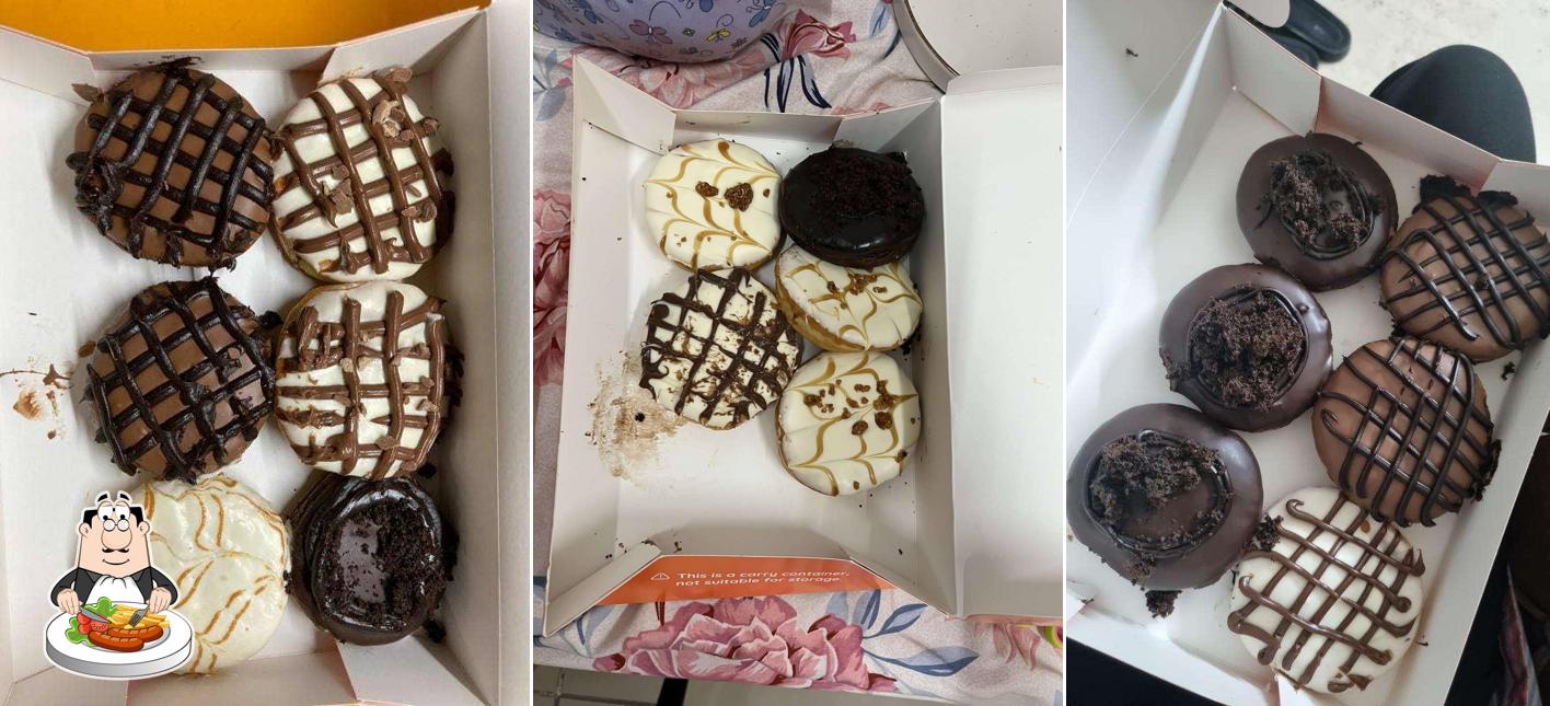 Food at Mad Over Donuts