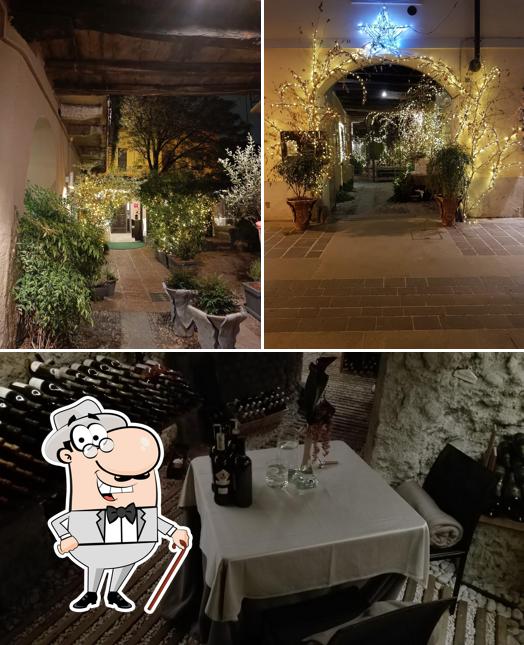 Dai un’occhiata alla immagine che presenta la esterno e interni di Ristorante Pomiroeu