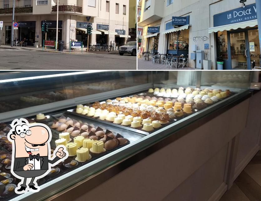 Dai un’occhiata alla foto che mostra la esterno e interni di Bar Pasticceria La Dolce Vita