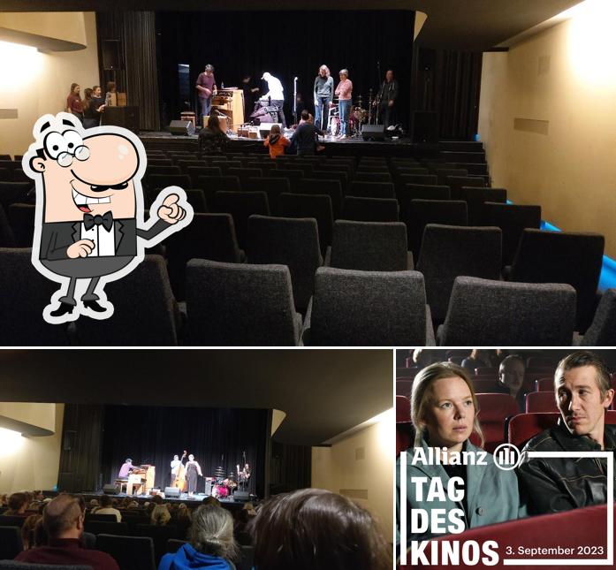 Dai un'occhiata agli interni di ODEON BRUGG, Cinema, Bühne, Bar und Bistro