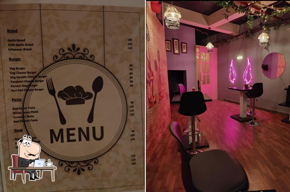 Take a seat at one of the tables at T3 cafe and library landmark city