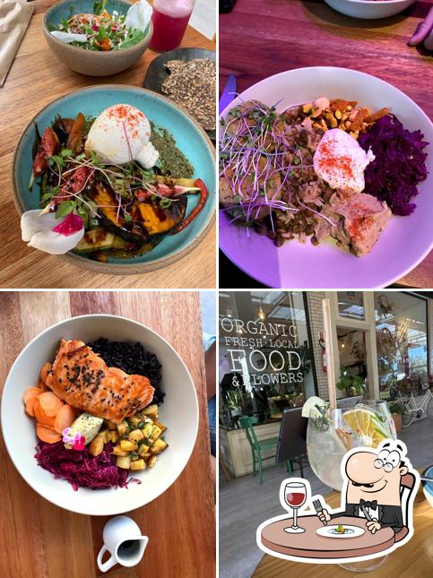 Comida em Botânico Colheita Criativa