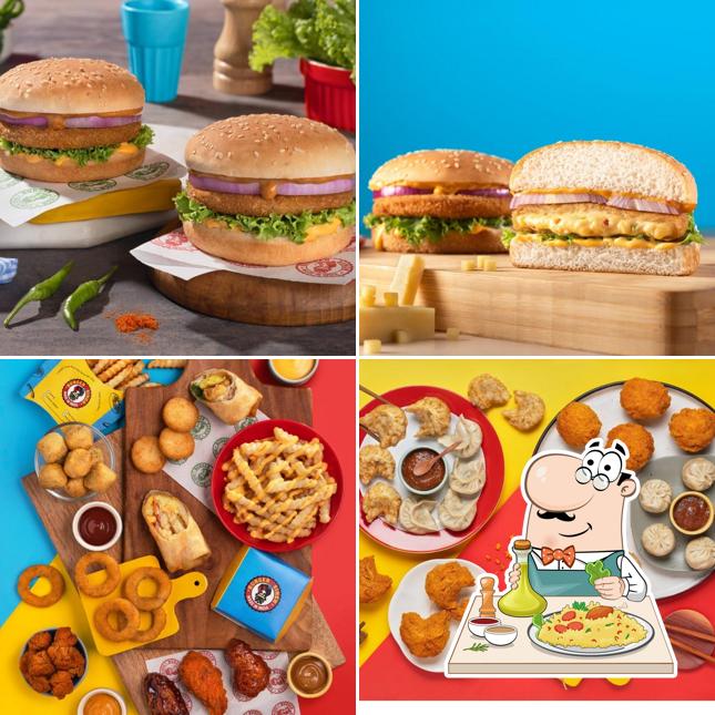 Food at Burger Singh