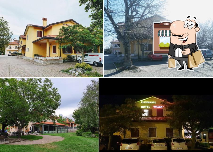 Puoi goderti l'aria fresca dal dehors di Hotel Pesek