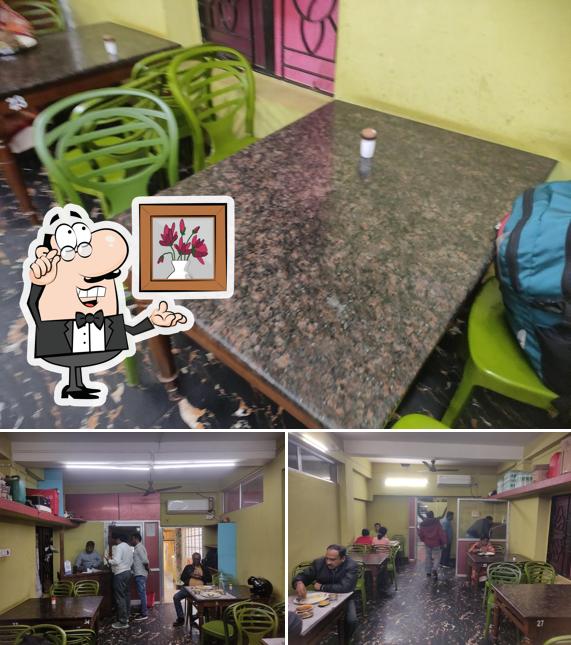 The interior of Hotel Rasana