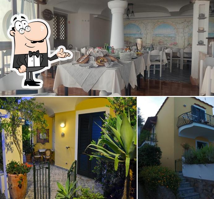 Gli interni di La Capannina Hotel Ristorante Pizzeria